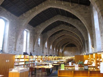 BOBCATSSS 2014 featured a number of library tour destinations, including the National Library of Catalonia, pictured here.